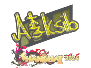 Sticker | Aleksib (Glitter) | Shanghai 2024