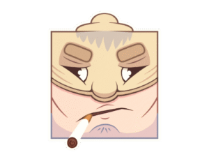 Sticker | Bum A Smoke