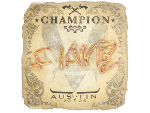 Sticker | FlameZ (Champion) | Austin 2025