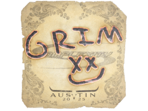 Sticker | Grim | Austin 2025