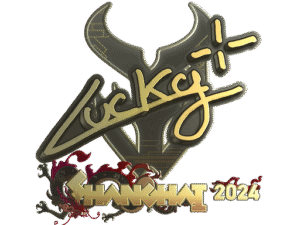 Sticker | Lucky (Gold) | Shanghai 2024