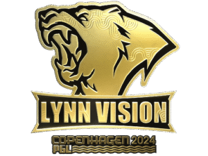 Sticker | Lynn Vision (Gold) | Copenhagen 2024