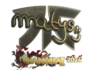 Sticker | MATYS (Gold) | Shanghai 2024