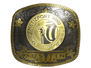 Sticker | Metizport (Gold) | Austin 2025