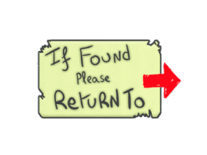 Sticker | Please Return To
