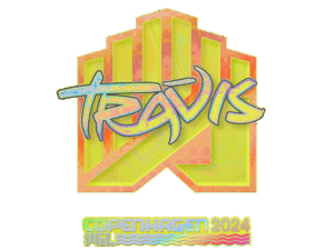 Sticker | TRAVIS (Holo) | Copenhagen 2024