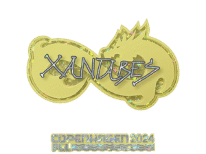 Sticker | XANTARES (Glitter) | Copenhagen 2024