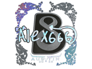 Sticker | alex666 (Holo) | Austin 2025