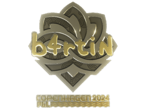 Sticker | b4rtiN (Gold) | Copenhagen 2024