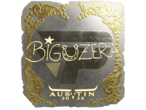 Sticker | biguzera (Gold) | Austin 2025