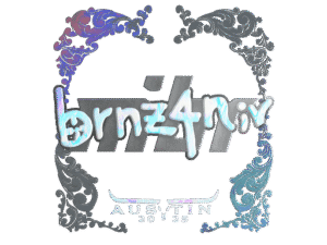 Sticker | brnz4n (Holo) | Austin 2025