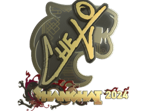 Sticker | chelo (Gold) | Shanghai 2024