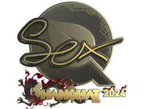 Sticker | dexter (Gold) | Shanghai 2024
