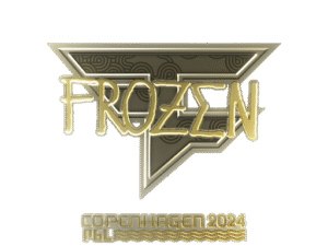 Sticker | frozen (Gold) | Copenhagen 2024