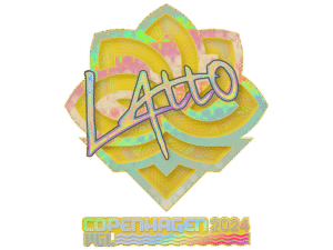 Sticker | latto (Holo) | Copenhagen 2024
