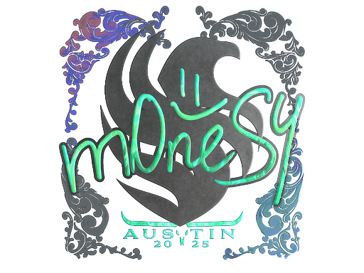 Sticker | m0NESY (Holo) | Austin 2025