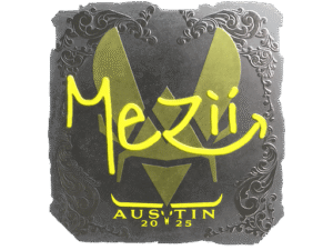 Sticker | mezii (Foil) | Austin 2025