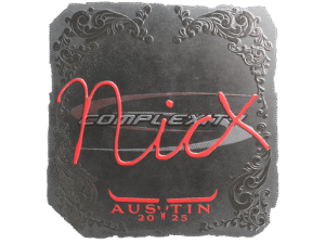 Sticker | nicx (Foil) | Austin 2025