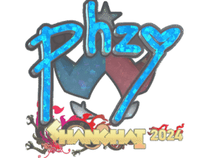Sticker | phzy (Glitter) | Shanghai 2024