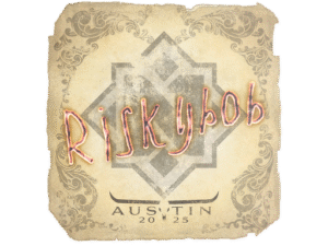 Sticker | riskyb0b | Austin 2025