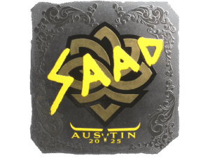 Sticker | saadzin (Foil) | Austin 2025