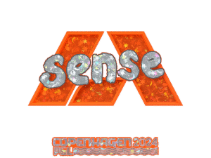 Sticker | sense (Glitter) | Copenhagen 2024
