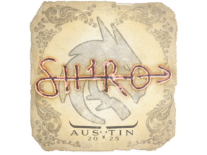 Sticker | sh1ro | Austin 2025