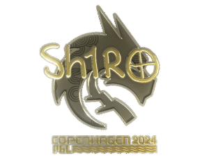 Sticker | sh1ro (Gold) | Copenhagen 2024