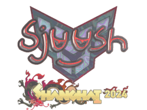 Sticker | sjuush (Holo) | Shanghai 2024