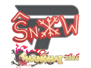 Sticker | snow | Shanghai 2024