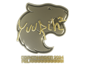 Sticker | yuurih (Gold) | Copenhagen 2024