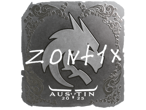 Sticker | zont1x (Foil) | Austin 2025