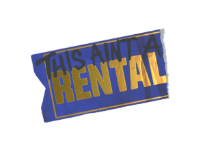 Sticker | Ain't A Rental (Foil)